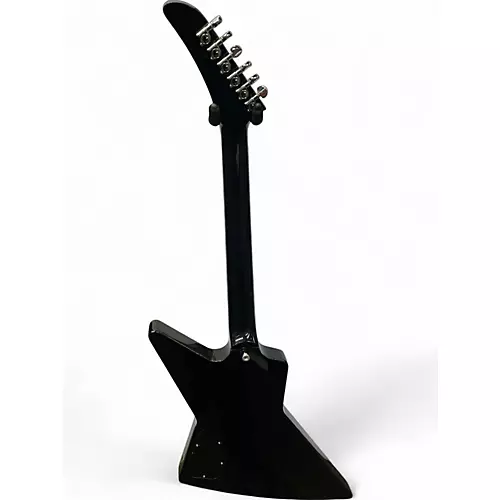 Used Gibson '80s Explorer /w EMG pickups Black Solid Body Electric Guitar Black - musicians--Friend