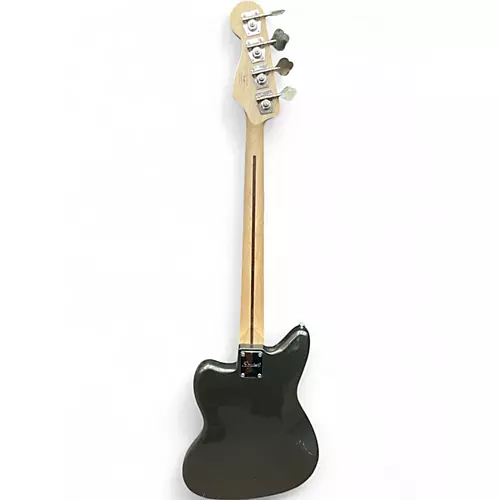 Used Squier Affinity Series Jaguar Bass H Charcoal Frost Metallic Electric Bass Guitar Charcoal Frost Metallic - musicians--Friend