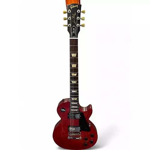 Used 2012 Gibson Les Paul Studio WINE RED SATIN Solid Body Electric Guitar WINE RED SATIN - musicians--Friend
