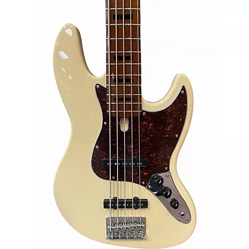 Used Marcus Miller V5 SIRE Olympic White Electric Bass Guitar Olympic White - musicians--Friend
