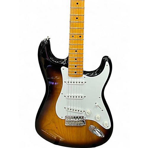 Used Fender 70TH ANNIVERSARY 1954 2 Tone Sunburst Solid Body Electric Guitar 2 Tone Sunburst - musicians--Friend