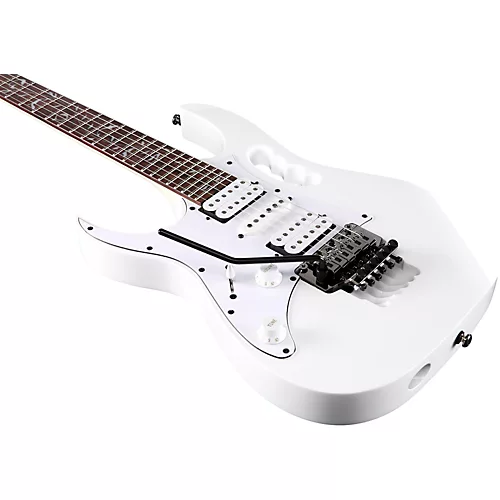 Ibanez Steve Vai Signature JEMJRL Series Left-Handed Electric Guitar White - musicians--Friend