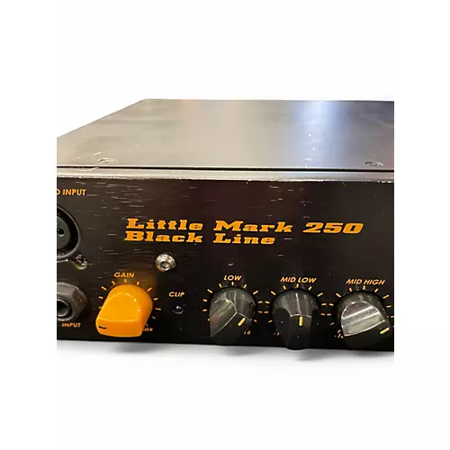 Used Markbass Little Mark Blackline 250 Bass Amp Head - musicians--Friend