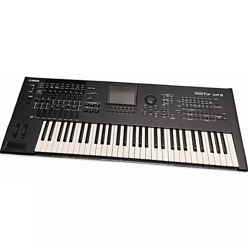 Used Yamaha Motif XF6 61 Key Keyboard Workstation - musicians--Friend