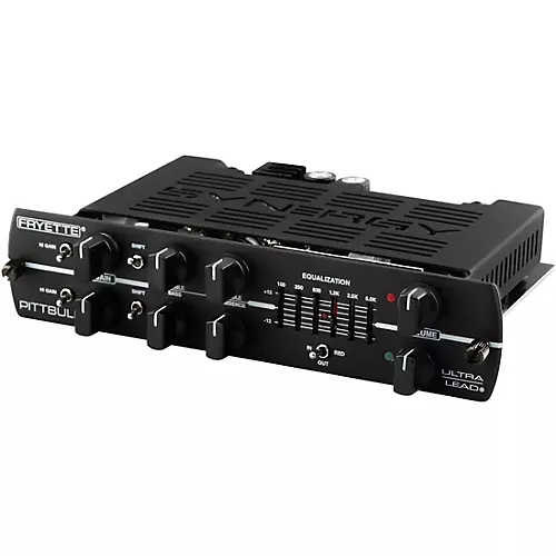Synergy Pittbull Ultra-Lead 2-Channel Preamp Module, 2 x 12AX7 Black - musicians--Friend