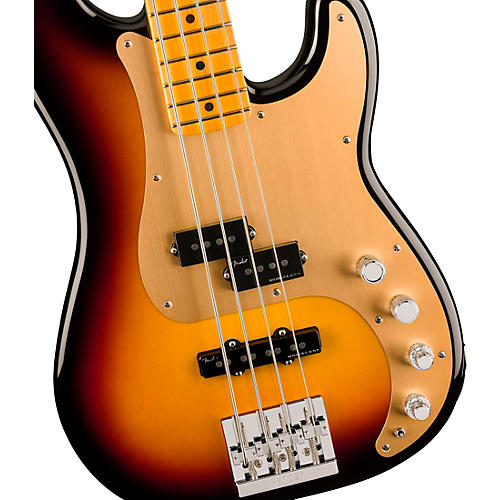 Fender American Ultra II Precision Bass Maple Fingerboard Avalanche - musicians--Friend
