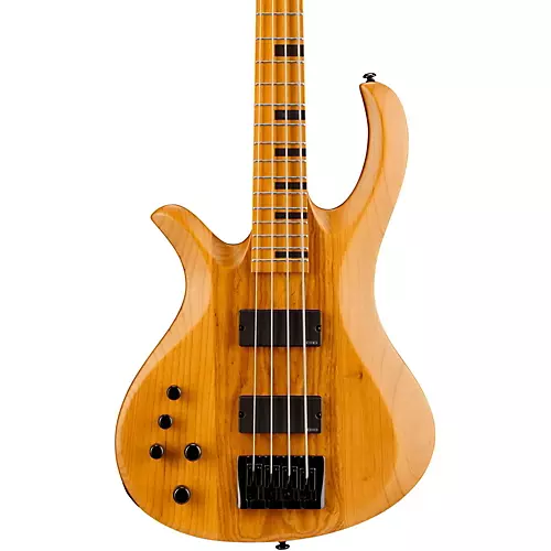 Schecter Guitar Research Riot-4 Session Left-Handed Electric Bass Guitar Satin Aged Natural - musicians--Friend