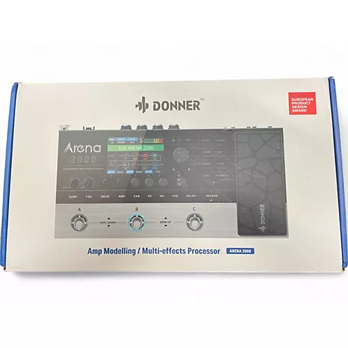 Used Donner Arena 2000 Pedal Board - musicians--Friend