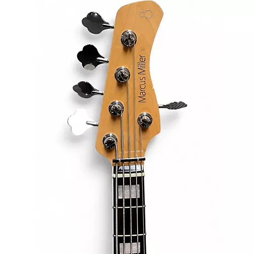 Used Sire Marcus Miller P7 Alder 5 String Antique White Electric Bass Guitar Antique White - musicians--Friend