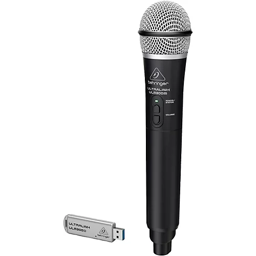 Behringer ULM300USB 2.4gHz Handheld Digital Wireless System & Dual-Mode Receiver - musicians--Friend