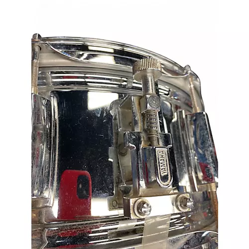Used Yamaha 14in POWER V STEEL CHROME Drum CHROME 33 - musicians--Friend