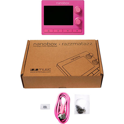 1010music Nanobox Razzmatazz Ultracompact Drum Synthesizer Module - musicians--Friend