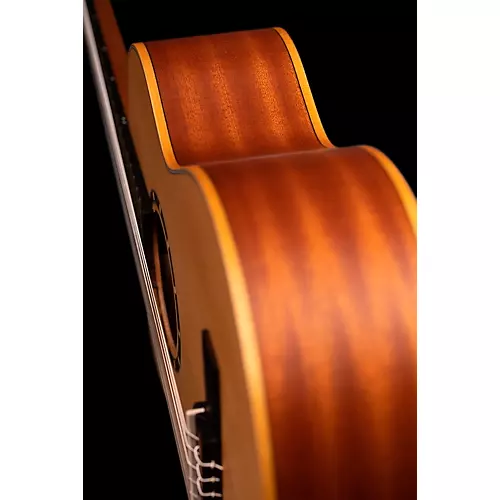 Ortega Family Series R121L-3/4 3/4 Size Left-Handed Classical Guitar Satin Natural 0.75 - musicians--Friend