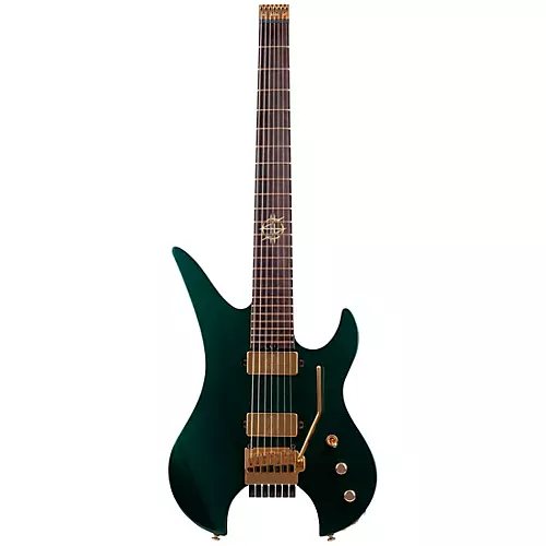 Schecter Guitar Research Synyster Gates Custom 7-String TR Headless Electric Guitar Oak Green Metallic - musicians--Friend