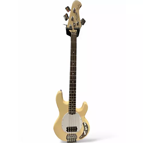 Used Sterling by Music Man Stingray VINTAGE CREAM Electric Bass Guitar VINTAGE CREAM - musicians--Friend