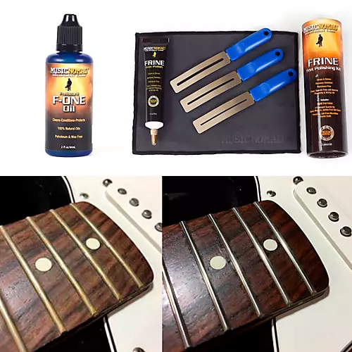 Music Nomad Premium Fretboard Care Kit - 3pc - musicians--Friend