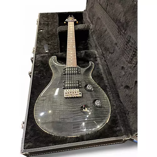 Used PRS Custom 24 Tremolo Charcoal Burst Solid Body Electric Guitar Charcoal Burst - musicians--Friend