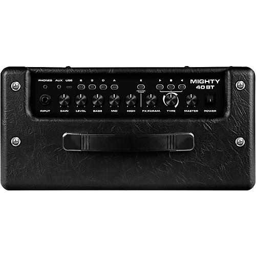 Open-Box NUX Mighty 40 BT 40W 4 Channel Electric Guitar Amp with Bluetooth Condition 1 - Mint Black - musicians--Friend