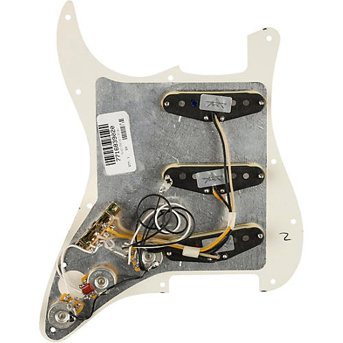 Fender Stratocaster SSS Texas Special Prewired Pickguard Black/White/Black - musicians--Friend