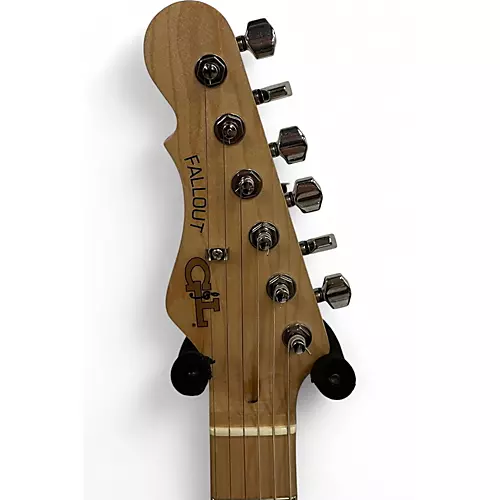 Used 2017 G&L Fallout Left Handed Antique White Electric Guitar Antique White - musicians--Friend