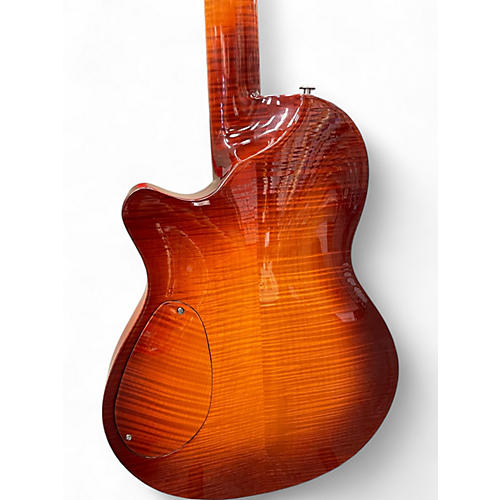 Used C.p. Thornton Guitars Elite E-1 Dark Cherry Sunburst Hollow Body Electric Guitar Dark Cherry Sunburst - musicians--Friend