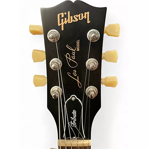 Used 2020 Gibson LES PAUL TRIBUTE HONEYBURST Solid Body Electric Guitar HONEYBURST - musicians--Friend