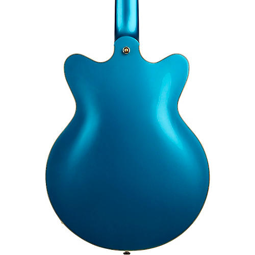 Gretsch Guitars G2655TG Streamliner Center Block Jr. Double-Cut with Bigsby LTD Electric Guitar Riviera Blue - musicians--Friend