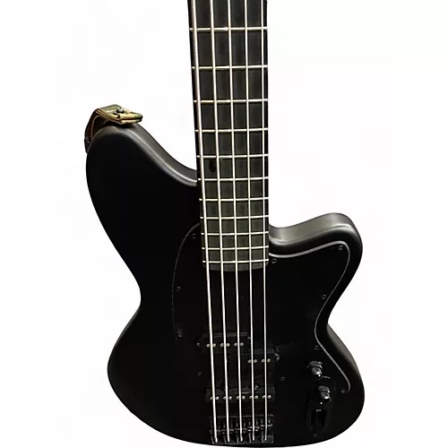 Used Ibanez TMB425B Satin Black Electric Bass Guitar Satin Black - musicians--Friend