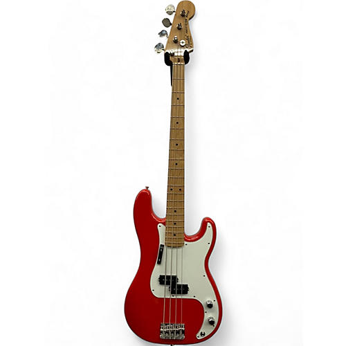 Used 2023 Fender Made in Japan Limited International Color Precision Bass Morocco Red Electric Bass Guitar Morocco Red - musicians--Friend