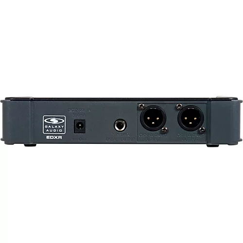 Galaxy Audio EDXR/HHBPV Dual-Channel Wireless Handheld and Lavalier System Band D Black - musicians--Friend