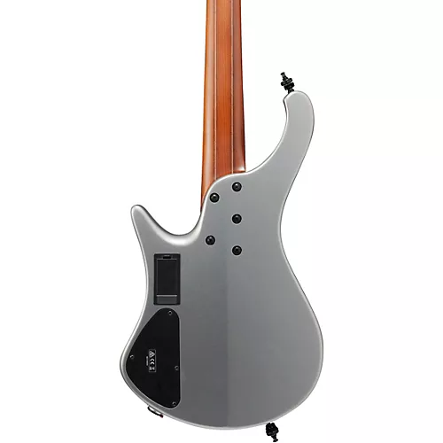 Ibanez EHB1005SMS 5-String Multi Short-Scale Ergonomic Headless Bass Guitar Metallic Gray Matte - musicians--Friend