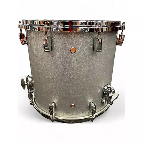 Used Yamaha 14X13 absolute maple Silver Sparkle Drum Silver Sparkle 219 - musicians--Friend