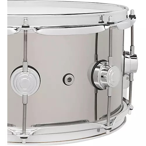 DW Collector's Series Stainless Steel Snare Drum 14 x 4.5 in. - musicians--Friend