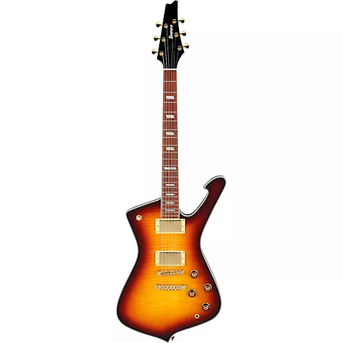 Ibanez Iceman Flamed Maple Electric Guitar Violin Sunburst - musicians--Friend
