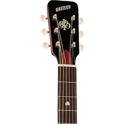 Gretsch Guitars Nick 13 Signature Outlaw Heart Grand Concert Acoustic-Electric Guitar Black - musicians--Friend