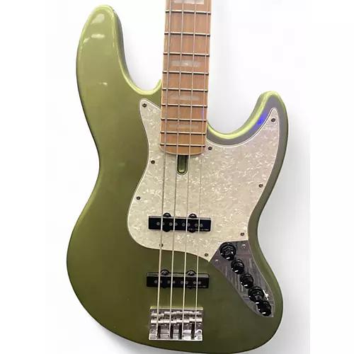 Used Sire Marcus Miller V7 Alder Green Electric Bass Guitar Green - musicians--Friend