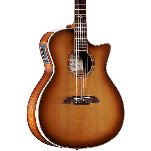 Alvarez AGA95CEAR Artist Elite Grand Auditorium Acoustic-Electric Guitar Natural Shadow Burst - musicians--Friend