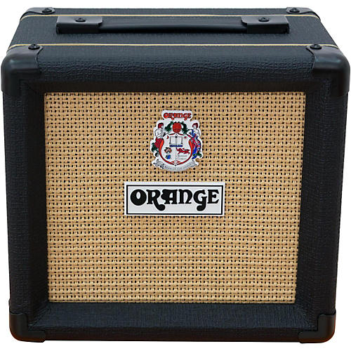 Orange Amplifiers PPC108 Micro Dark 20W 1x8 Guitar Speaker Cabinet Black - musicians--Friend