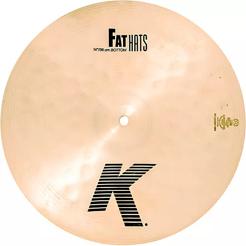 Zildjian K Fat Hat Hi-Hat 15 in. Pair - musicians--Friend