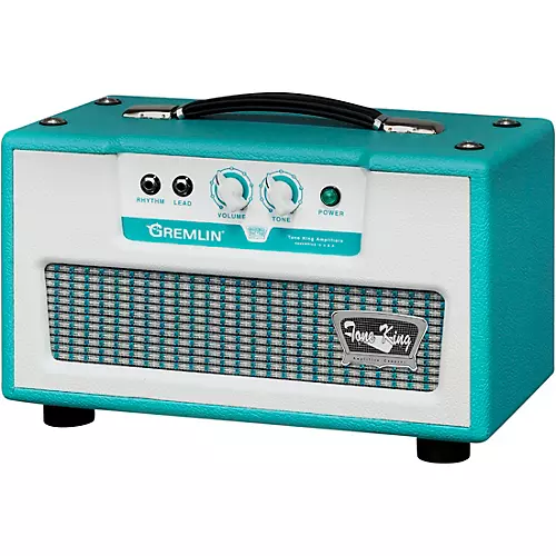 Tone King Gremlin 5W Tube Guitar Amp Head Turquoise - musicians--Friend