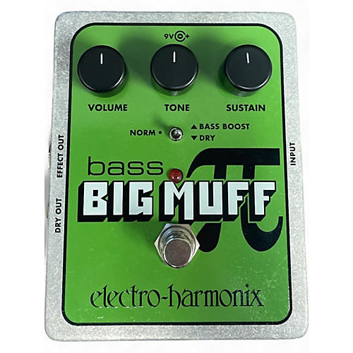 Used Electro-Harmonix Big Muff Bass Distortion Bass Effect Pedal - musicians--Friend