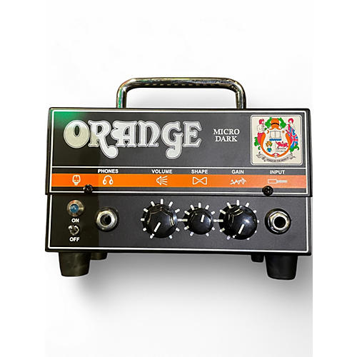 Used Orange Amplifiers Micro Dark 20W Tube Guitar Amp Head - musicians--Friend