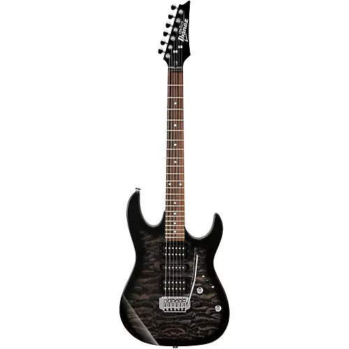 Ibanez GRX70QA Electric Guitar Transparent Blue Burst - musicians--Friend