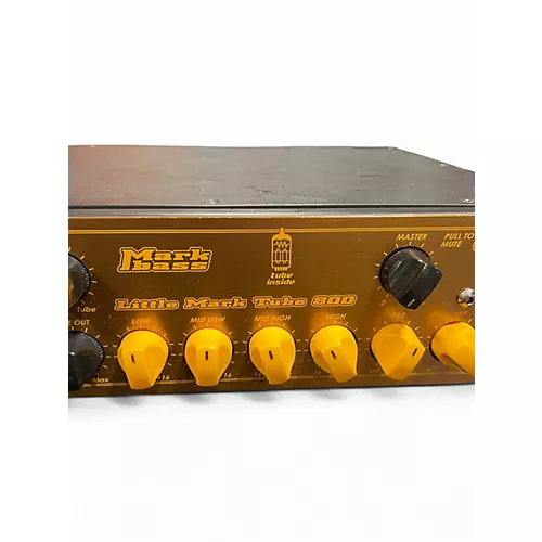 Used Markbass Little Mark Tube 800 Tube Bass Amp Head - musicians--Friend