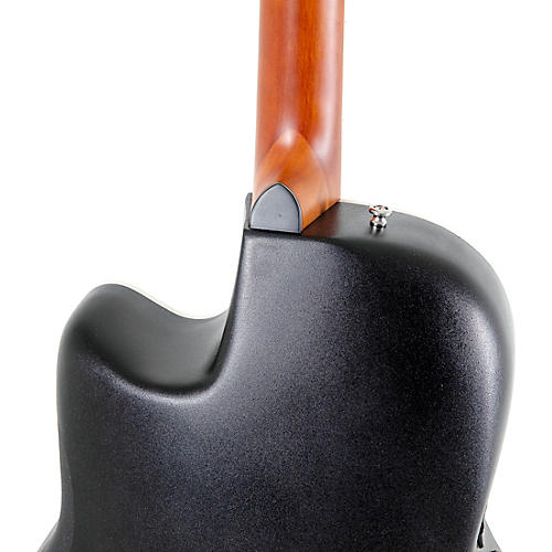 Ovation CS24P Celebrity Series Traditional Plus Mid-Depth Acoustic-Electric Guitar Nutmeg Burled Maple - musicians--Friend
