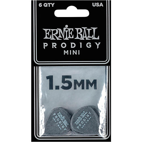 Ernie Ball Prodigy Picks Mini 2.0 mm 6 Pack - musicians--Friend