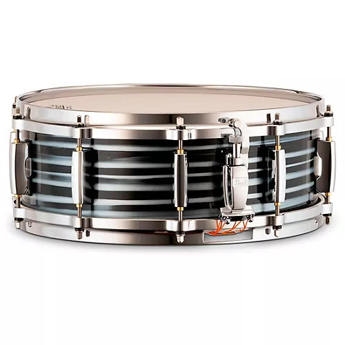 Pearl Masters Maple Pure Snare Drum 14 x 6.5 in. Black Oyster Swirl - musicians--Friend