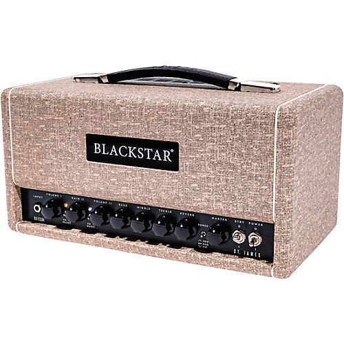 Blackstar St. James 50 EL34 50W Tube Guitar Head Fawn - musicians--Friend