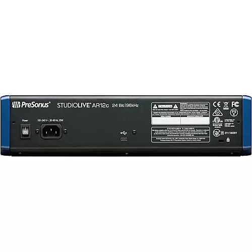 PreSonus StudioLive AR12c 12-Channel Hybrid Digital/Analog Performance Mixer - musicians--Friend
