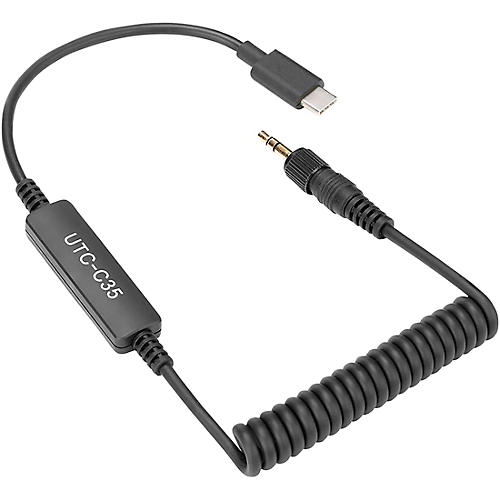 Saramonic UTC-C35 Locking 3.5mm Male to USB Type-C Cable with A-to-D Converter Cable - musicians--Friend